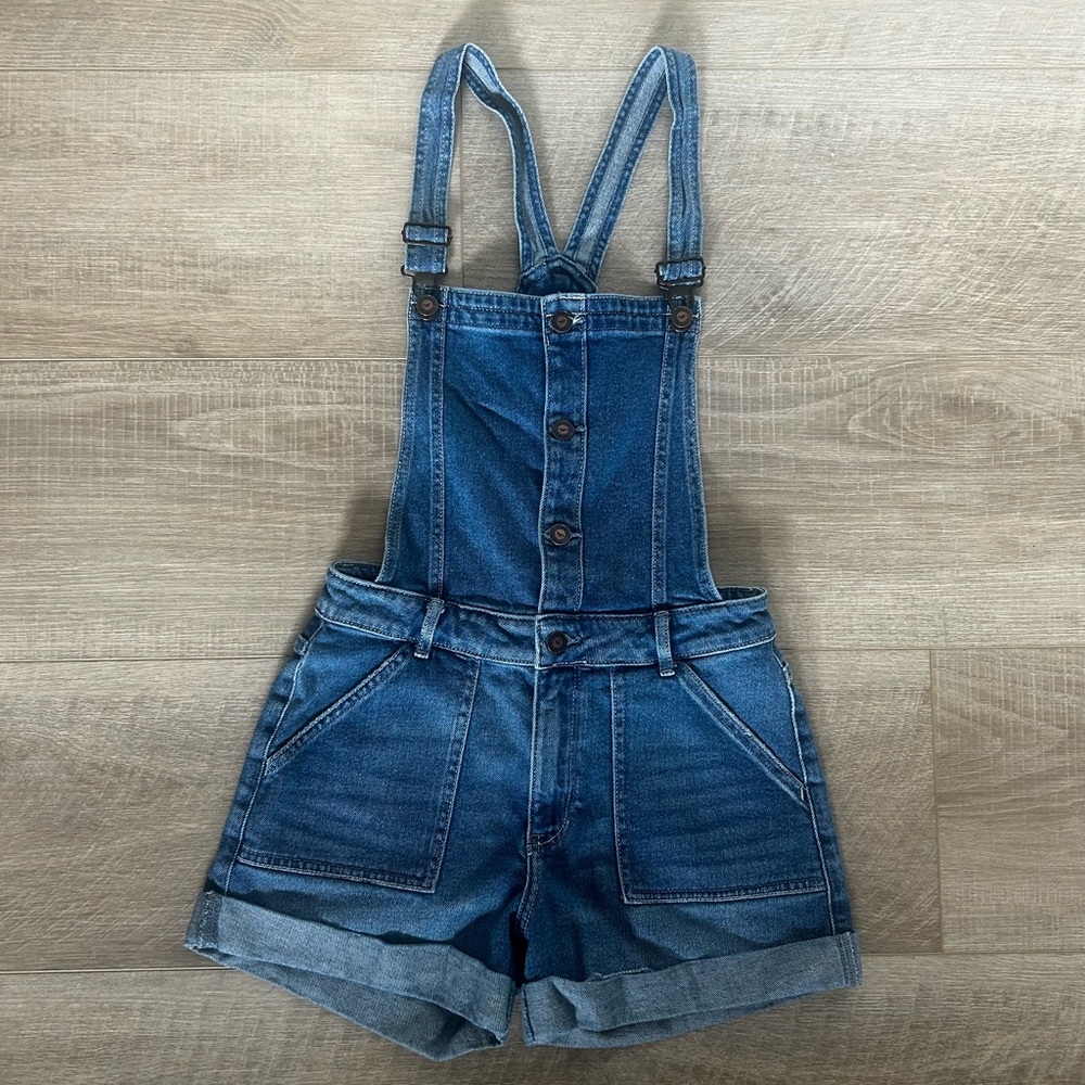Hollister Denim Overalls